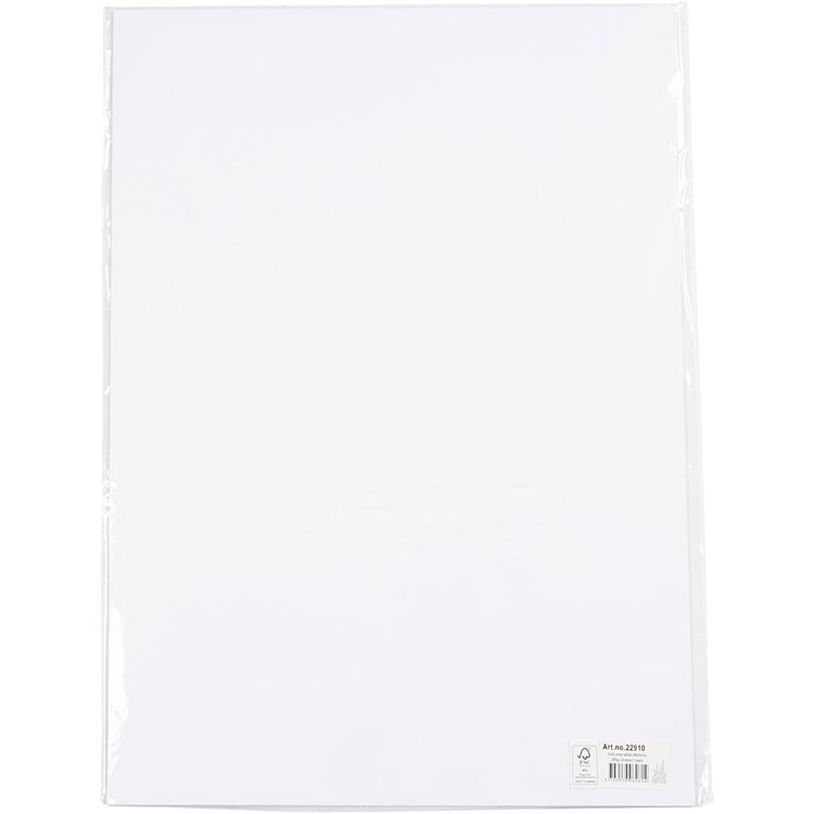 Creativ Firmenkarton, Blatt 50x70 cm, 270 gr, weiß, 10 Blatt 1 Karton