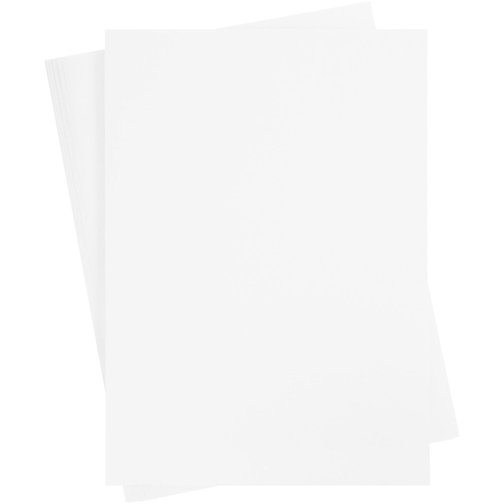 Creativ Firmenkarton, Blatt 50x70 cm, 270 gr, weiß, 10 Blatt 1 Karton