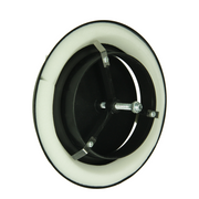 Renson 1068945 – eingebautes Entnahmeventil PVC 736 (Durchmesser 125) Str 9005 (schwarz) | 2 Stk - afbeelding 5