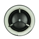 Renson 1068945 – eingebautes Entnahmeventil PVC 736 (Durchmesser 125) Str 9005 (schwarz) | 2 Stk - afbeelding 3