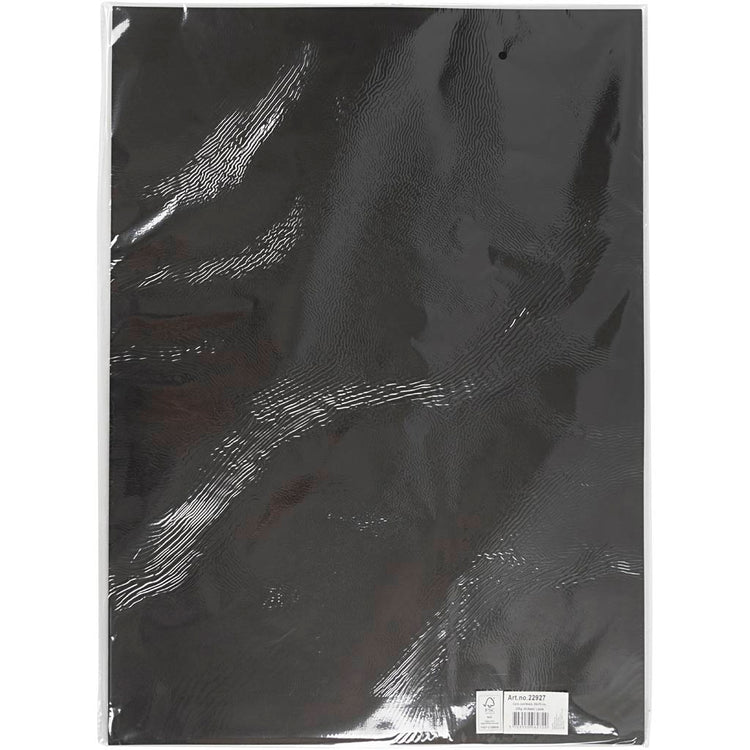 Creativ Firmenkarton, Blatt 50x70 cm, 270 gr, schwarz, 10 Blatt 1 Karton