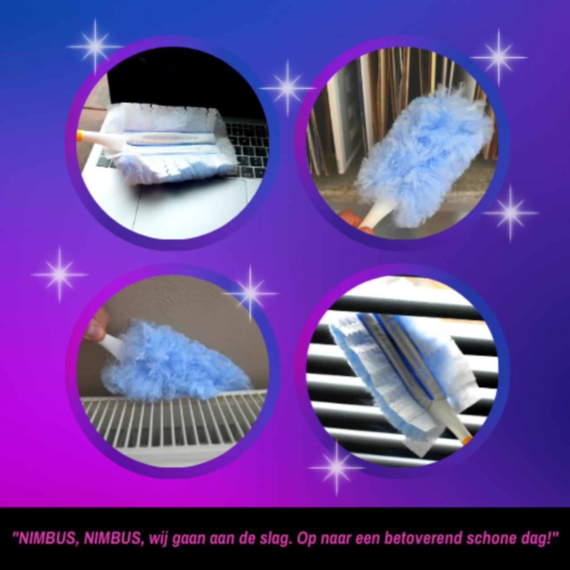 Nimbus Magic Duster Starterkit Holder mit 4 Nachfüllungen