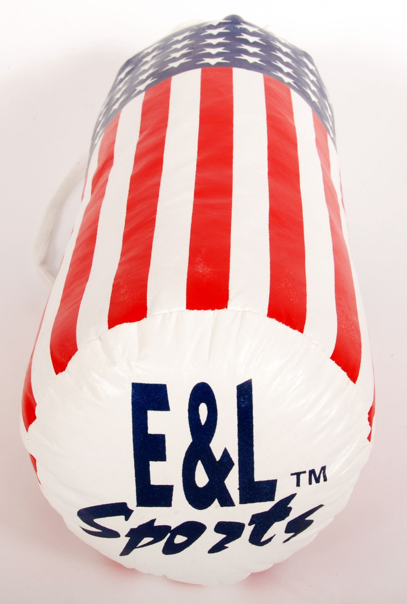E l Sports – Boxsack-Set – PU – Weiß, Rot, Blau