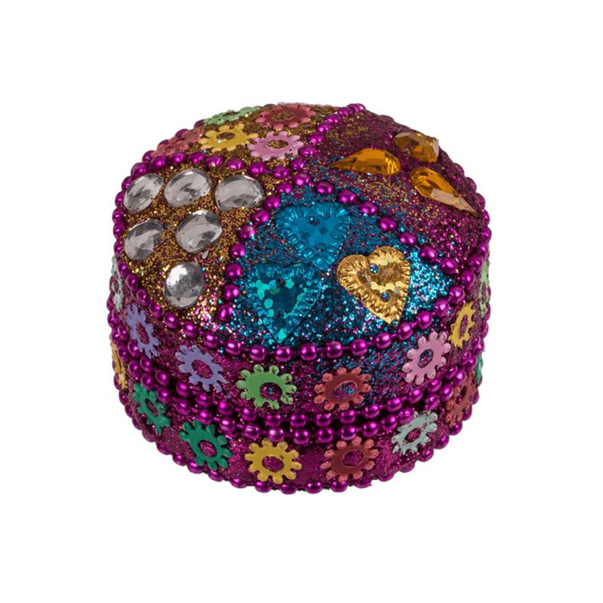 Out of the Blue Schmuckkästchen orientalisches Design ø4,5cm