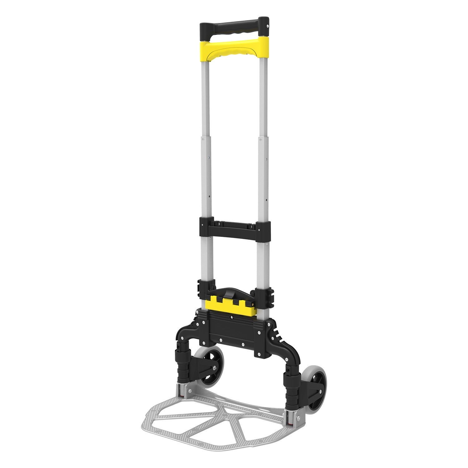 Alu-Carry 65 klappbare Sackkarre mit Kistenbefestigung