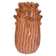 Mansion Atmosphäre Vase Bernou Keramik orange 15x27,5cm