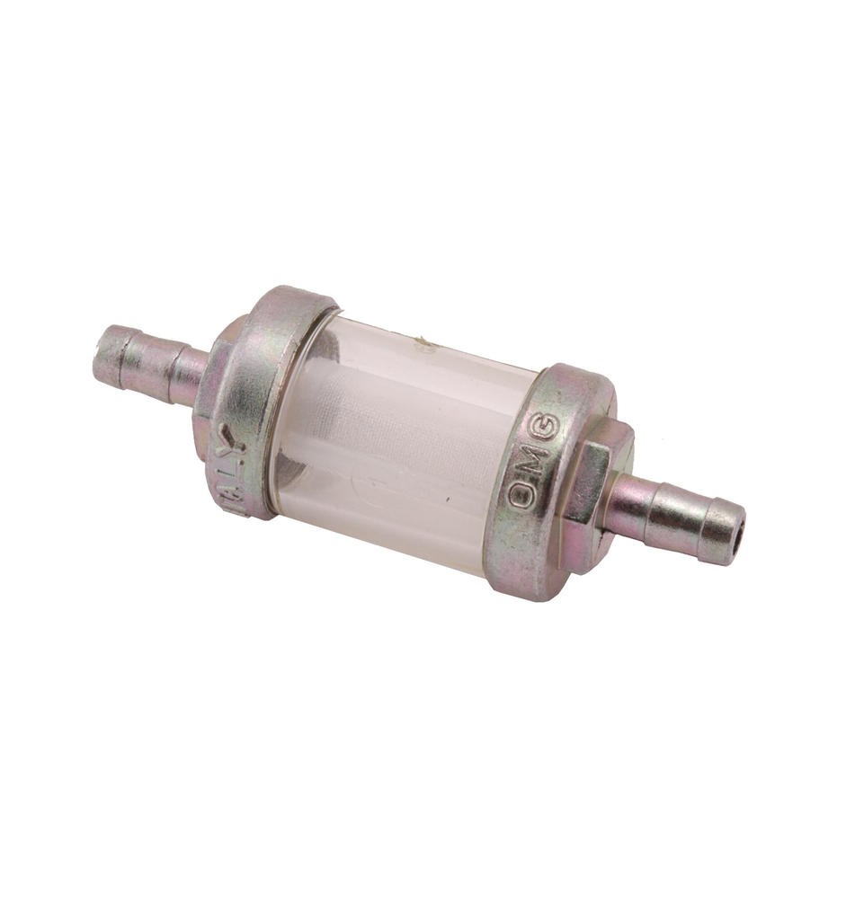 Verschiedene Benzinfilter 6mm Omg Alu.
