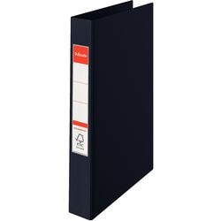 Ringbücher Esselte PP A4 Rückenbreite 35 mm schwarz 23-Ring-Etikettenhaltermechanismus