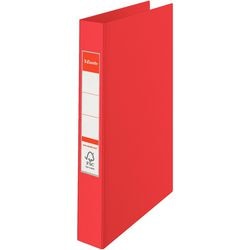 Ringbücher Esselte PP A4 Rückenbreite 35 mm rot 23-Ring-Etikettenhaltermechanismus