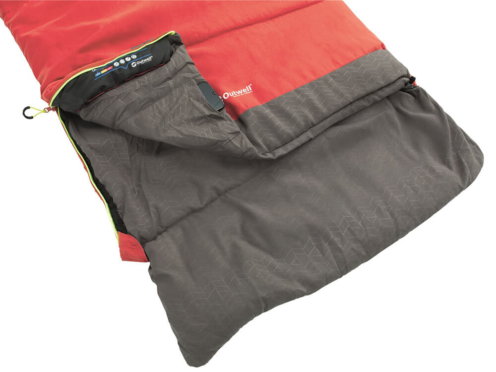 Outwell Feier Lux Red Sleeping Bag