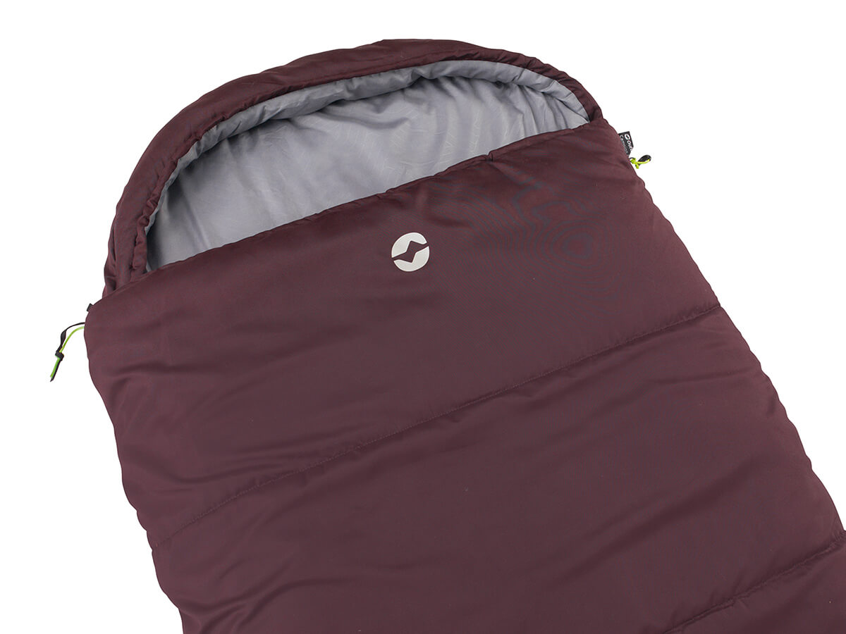 Outwell - Outwell Campion Lux Schlafsack - Aubergine