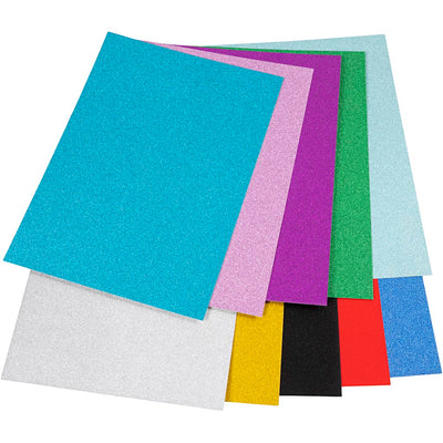 Creativ Company Glitter Cardboard A4, 50 Blätter