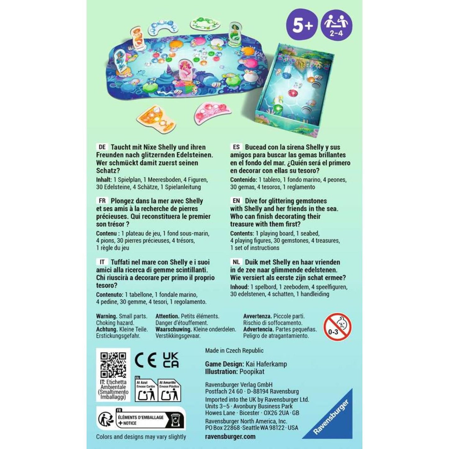 Ravensburger Shelly Ocean Pocket Travel Spiel