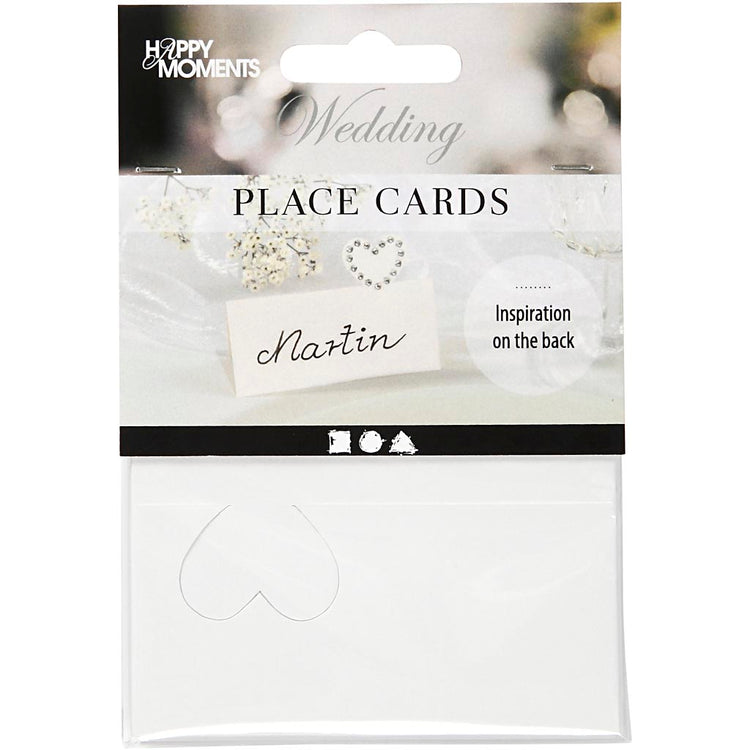 Creativ-Firmenkarten, Größe 8x8,5 cm, 120 g, weiß, 20 Stück, 1 Box