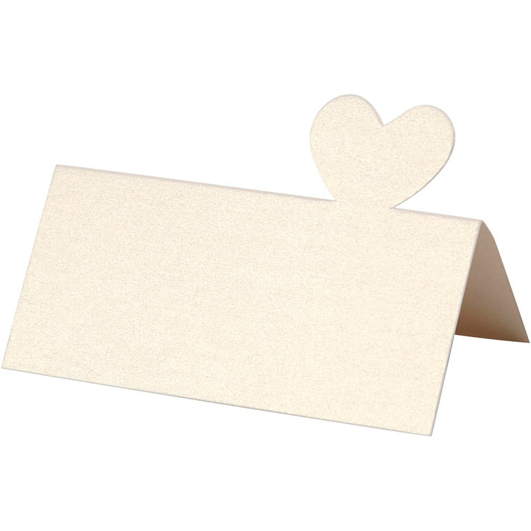 Creativ-Firmenkarten, Größe 8 x 8,5 cm, 120 g, gebrochenes Weiß, 20 Stück 1 Box