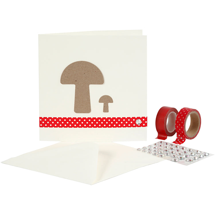 Creativ-Firmenkarten und Umschläge, Kartengröße 15,2 x 15,2 cm, Umschlaggröße 16 x 16 cm, 230 g, verschiedene Farben, 12 x 10 Box 1 Box