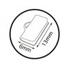 Vaessen creative • Bandclip 6x13mm 72St