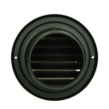 Renson 1066435 – Aufputz-Kugelgitter aus schwarzem Edelstahl Typ 638 ø150 mm, Aufputz | 2 Stk - afbeelding 2