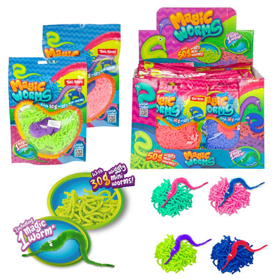 Toi-toys magischer Wurm mit Miniwürmern 30gr