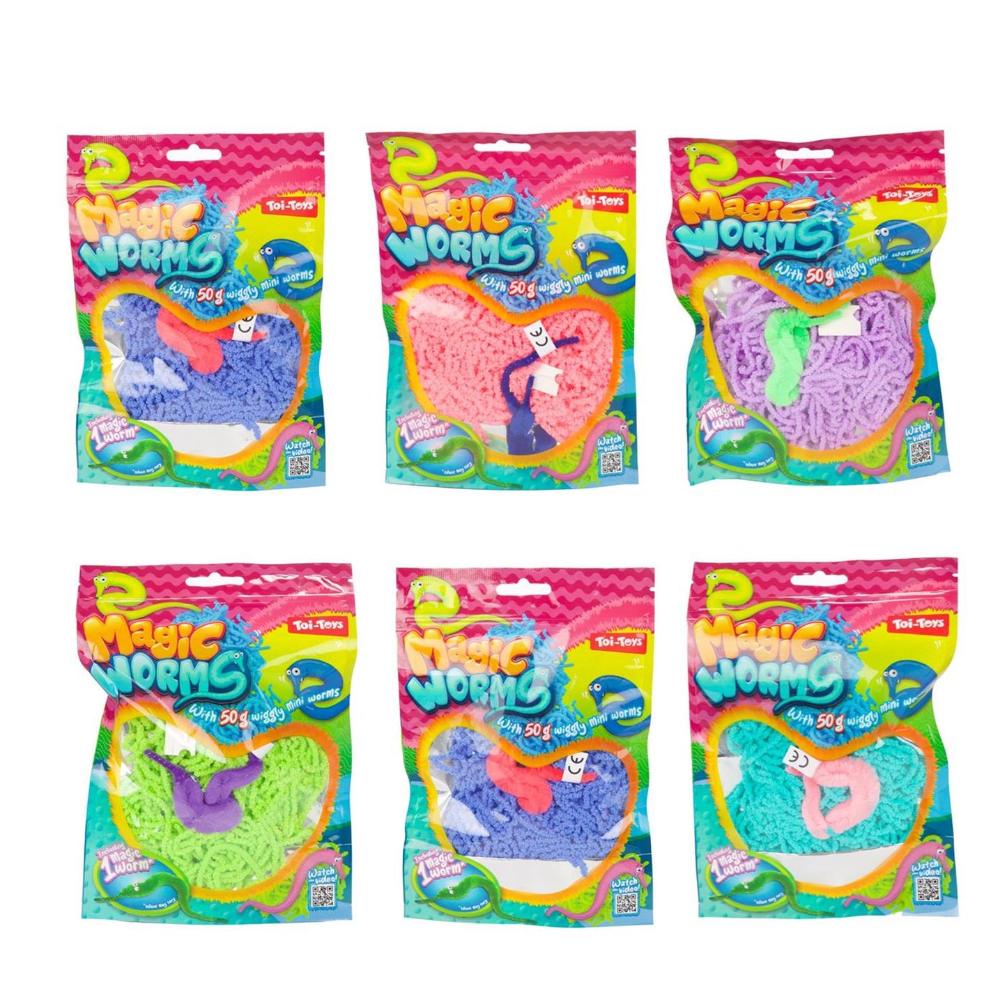 Toi-toys magischer Wurm mit Miniwürmern 50gr