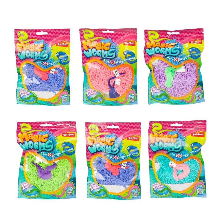 Toi-toys magischer Wurm mit Miniwürmern 50gr