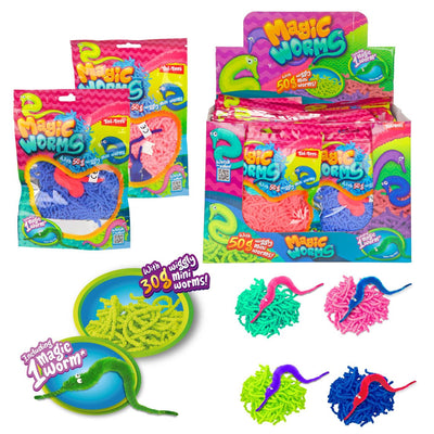 Toi-toys magischer Wurm mit Miniwürmern 50gr