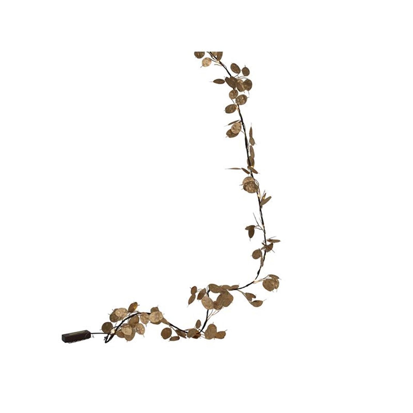 Svenska Wohngirlande 'Münzblatt' 20led 180cm 2xaa