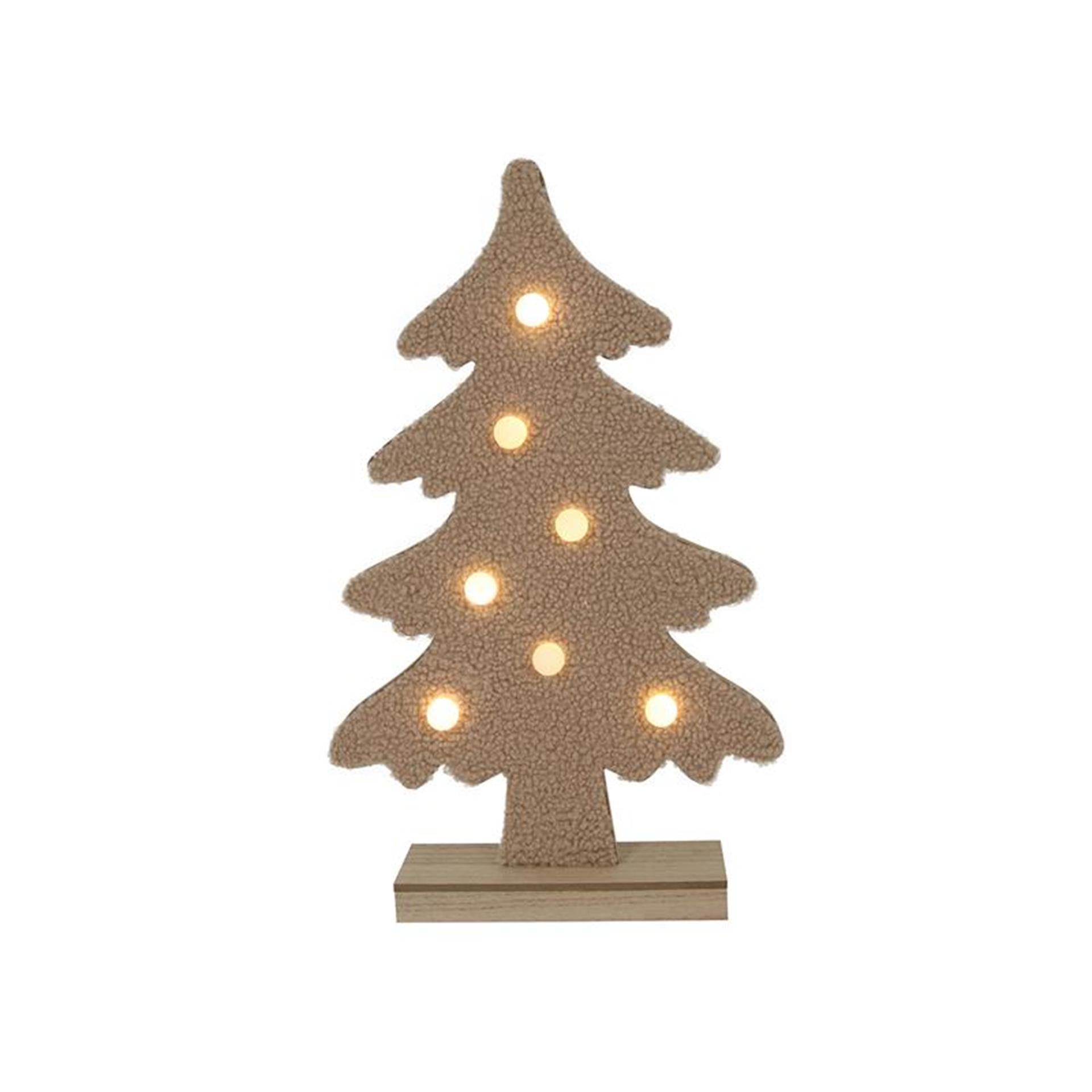 Svenska lebender Weihnachtsbaum Teddy 7xLED Kamel 45cm