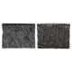 Svenska Living Kleid langes Haar 40x30cm braungrau
