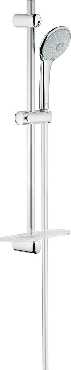 Grohe Euphoria Massage-Brauseset 60 cm – Handbrause ø 11 cm – Brauseschlauch 175 cm – mit Seifenschale