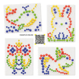 Quercetti Insteek Mosaic, 60 Stifte - afbeelding 3