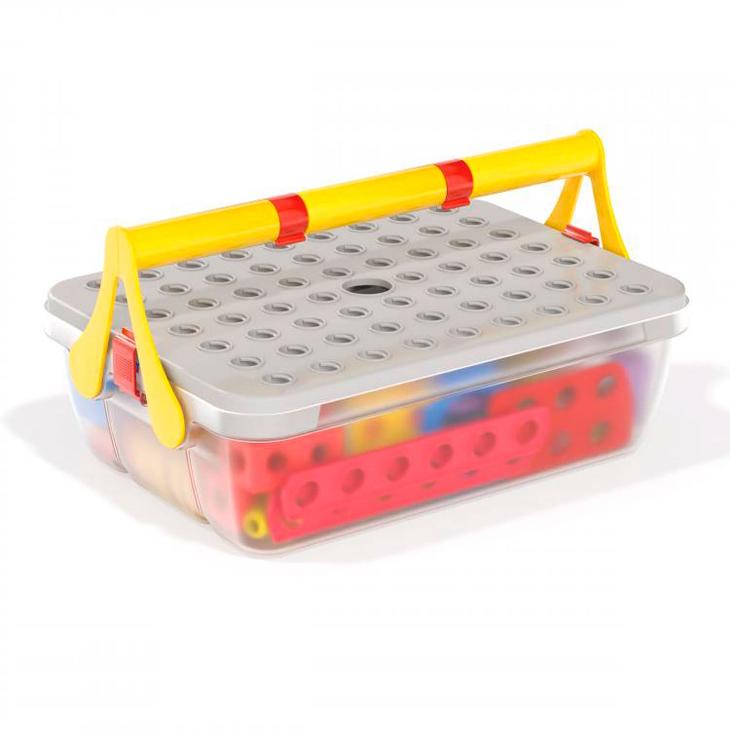 Quercetti Tecno mit Speicherbox, 84dlg.