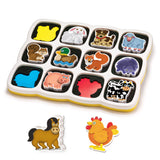 Quercetti Smart Magnet Puzzle Farm - afbeelding 2