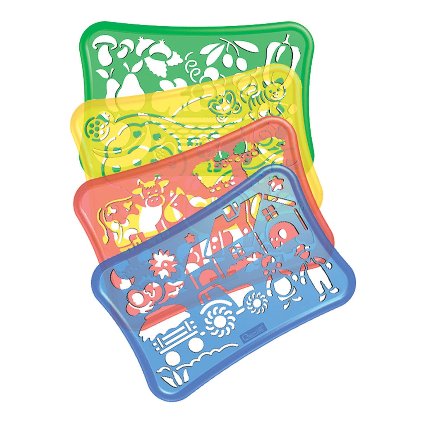 Quercetti Schablone Design Set Farm