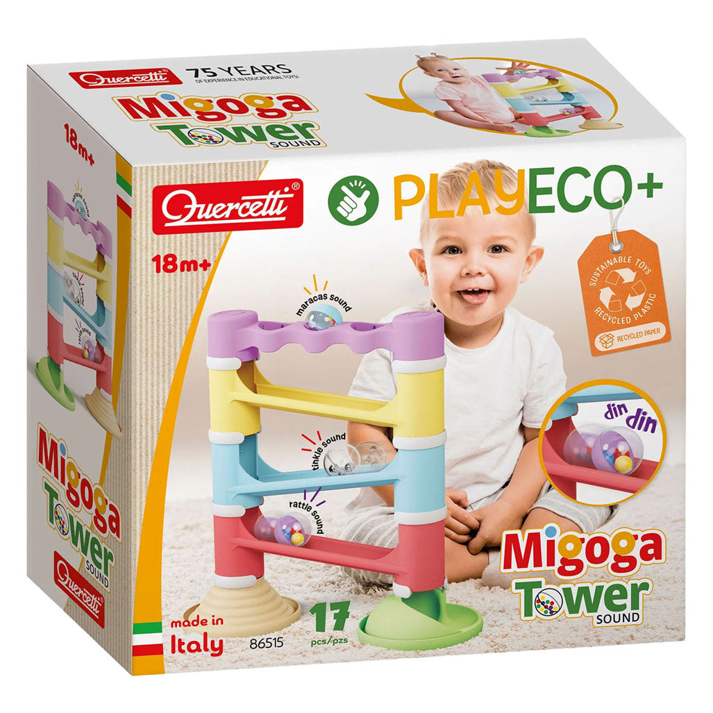 Quercetti Playeco+ Murmelbahn Migoga - 17 Stk.