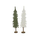 Svenska Living Image Filz Weihnachtsbaum auf Stamm grün H62cm