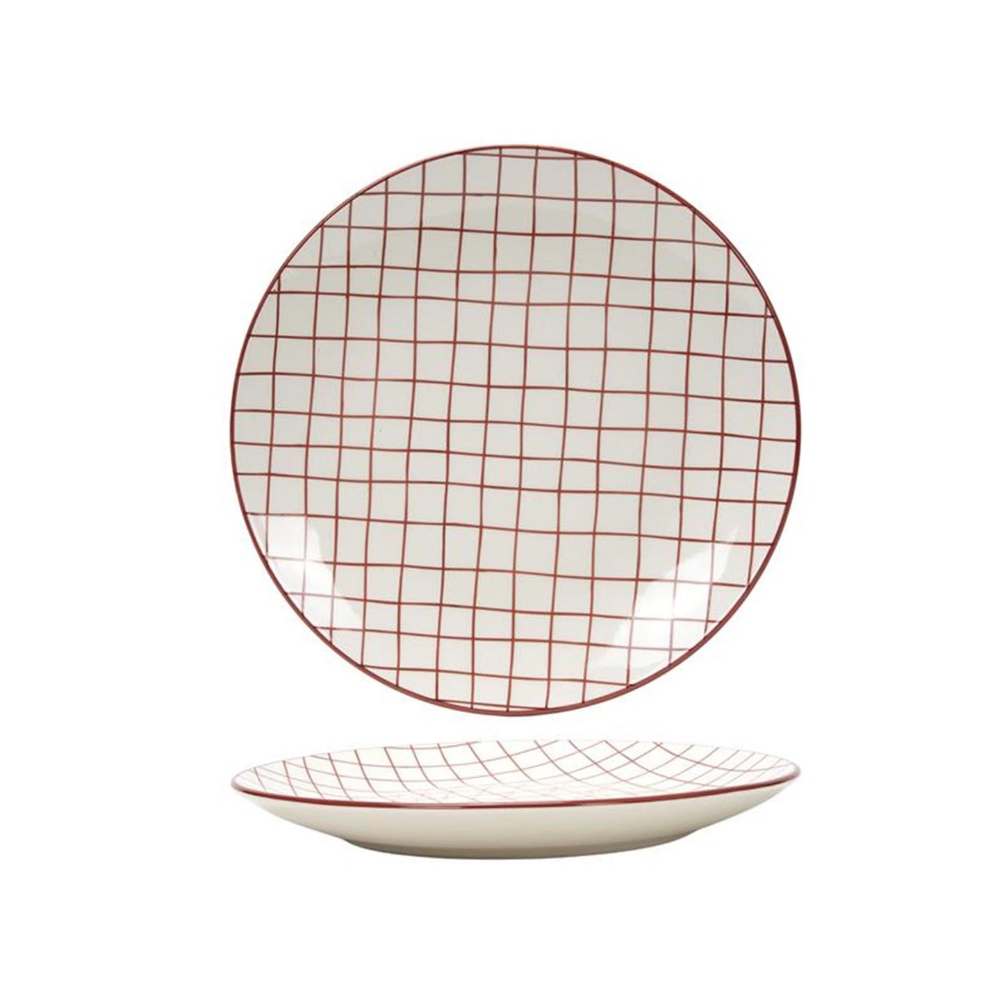 Svenska Wohnteller 'Beere' rot ø26,5cm
