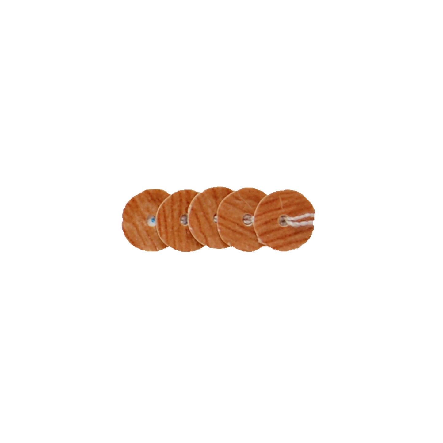 Vaessen creative • Pailletten flaches Holz 6 mm 450 g Holzmaserung