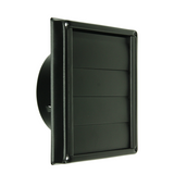 Renson 1068946 – Einbau-Dunstabzugshaubengitter 633 Edelstahl schwarz (Durchmesser 125) | 2 Stk - afbeelding 2