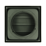 Renson 1068946 – Einbau-Dunstabzugshaubengitter 633 Edelstahl schwarz (Durchmesser 125) | 2 Stk - afbeelding 5