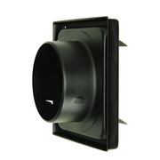 Renson 1068947 – Einbau-Dunstabzugshaubengitter 633 Edelstahl schwarz (Durchmesser 150) | 2 Stk - afbeelding 4