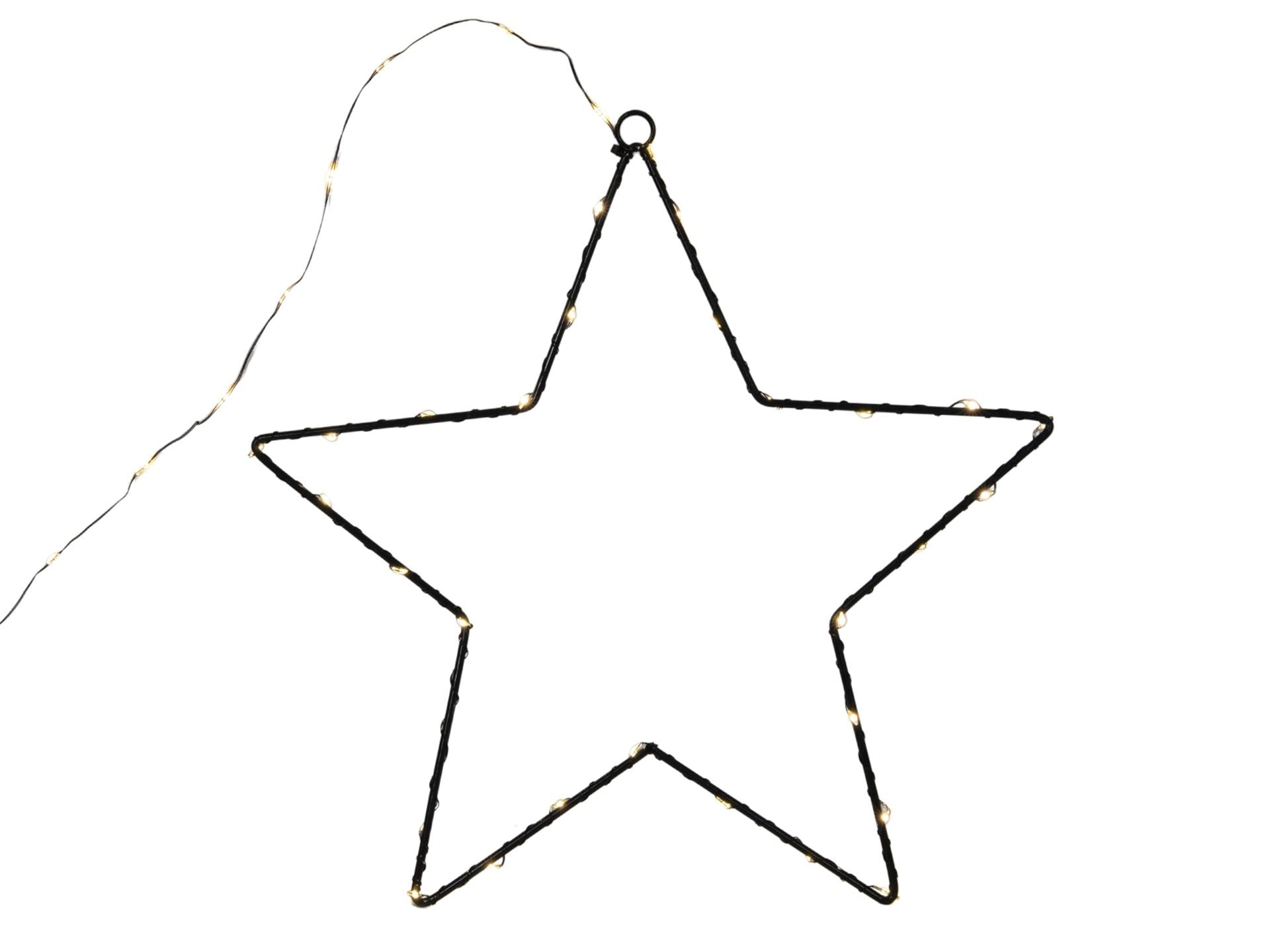 Svenska Living Star Metall 50 LED 40cm warmweiß