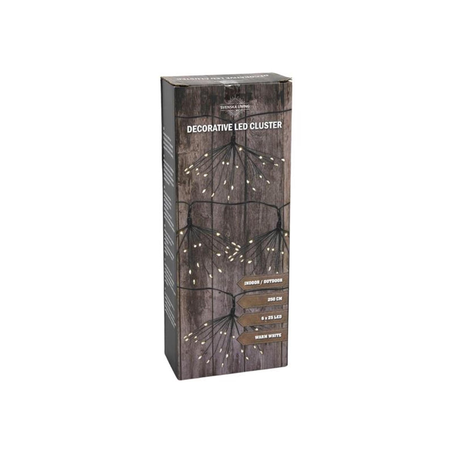 Svenska Living Deco Cluster-Beleuchtung 6x25LED 2,5m