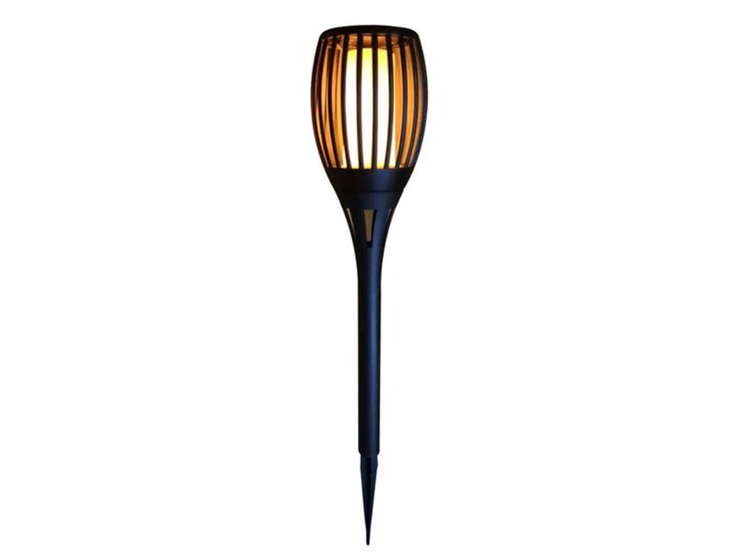 Svenska Living Gartenfackel LED Solarflamme 58cm