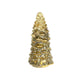 Svenska lebende Statue Weihnachtsbaum Glas LED Gold 20cm