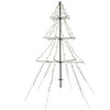 Svenska Living Weihnachtsbaumform LED-Außenbeleuchtung 180
