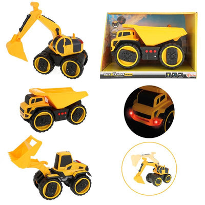 Toi-toys Toi Toys Baufahrzeug 22cm Reibung
