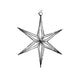 Svenska Living Star 6 Punkt schwarz 30 cm 25 LED-Timer
