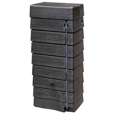 Harcostar 1066442 - Regentonne Wandtank schwarz 276l | 2 Stk