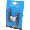 Bremsbeläge V-Brake schwarz 72 x 14 mm 2 Stk